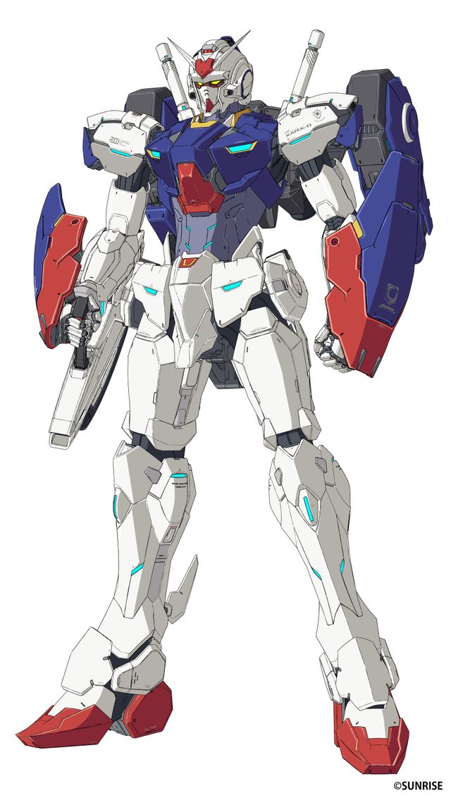 「機動戦士ガンダム RG XARX-ZERO」主人公機のガンダムZERO