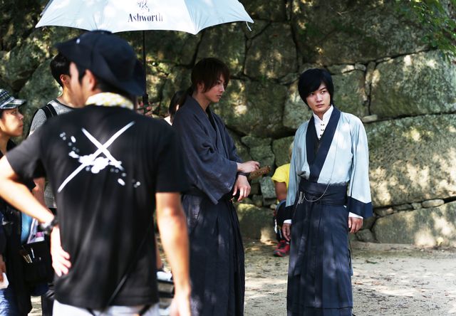 映画『るろうに剣心 京都大火編』『るろうに剣心 伝説の最期編』姫路撮影現場フォトギャラリー（2枚目）