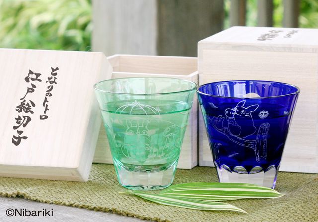 「となりのトトロ」江戸切子絵フォトギャラリー（3枚目）