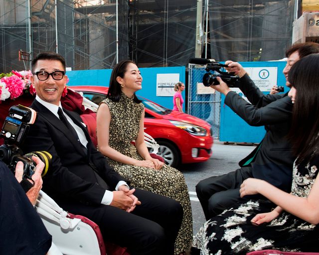 長澤まさみ＆志田未来、美女コンビがモントリオールに馬車で登場！フォトギャラリー（8枚目）