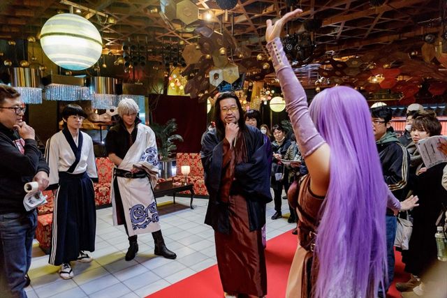 ＜7枚＞『銀魂2』キャバクラシーン撮影現場より（6枚目）