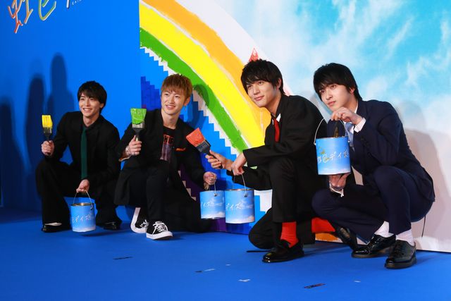 佐野玲於×中川大志×高杉真宙×横浜流星らキャスト勢ぞろい！『虹色デイズ』完成披露舞台あいさつ（35枚目）