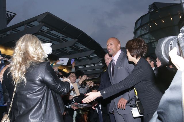 武藤も感激！　ドウェイン・ジョンソンが約12年ぶりに来日！　画像ギャラリー：フォトギャラリー