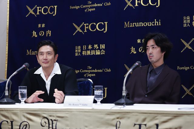 若葉竜也＆伊勢谷友介、日本外国特派員協会記者会見に登壇：フォトギャラリー