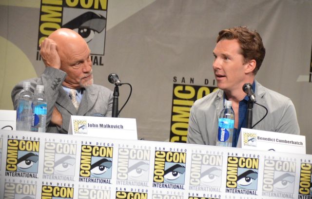 マルコヴィッチとカンバーバッチが語り合う?コミコンフォトギャラリー:フォトギャラリー