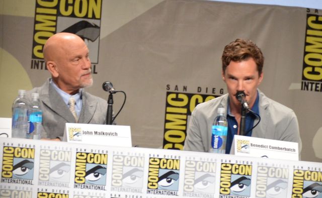マルコヴィッチとカンバーバッチが語り合う？コミコンフォトギャラリー（6枚目）
