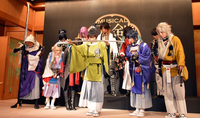 刀剣乱舞、ミュージカル新作は新撰組の刀＆蜂須賀虎徹！石切丸の祈祷付き製作発表会見フォトギャラリー：フォトギャラリー