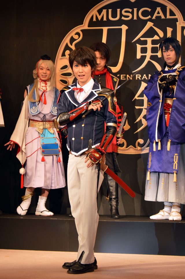 刀剣乱舞、ミュージカル新作は新撰組の刀＆蜂須賀虎徹！石切丸の祈祷付き製作発表会見フォトギャラリー（14枚目）