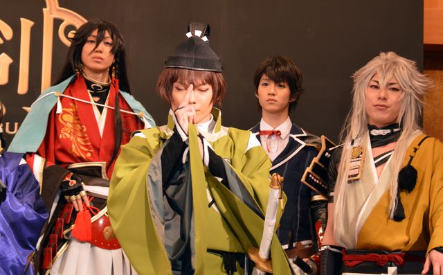 刀剣乱舞、ミュージカル新作は新撰組の刀＆蜂須賀虎徹！石切丸の祈祷付き製作発表会見フォトギャラリー（21枚目）