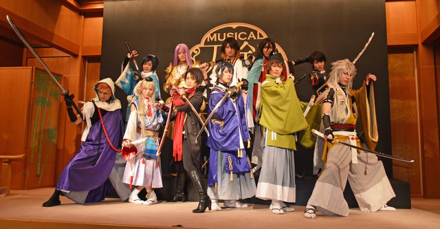 刀剣乱舞、ミュージカル新作は新撰組の刀＆蜂須賀虎徹！石切丸の祈祷付き製作発表会見フォトギャラリー（37枚目）