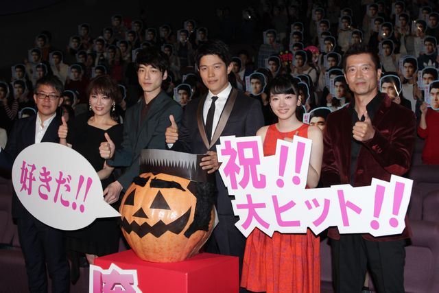 32歳にして15歳の高校生を熱演した鈴木亮平「次は小学生をやりたい」！『俺物語!!』初日舞台あいさつフォトギャラリー（5枚目）