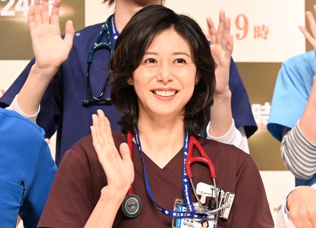 江口洋介＆松嶋菜々子登壇！「救命病棟24時」制作発表会見の様子（3枚目）