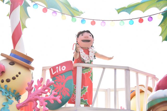 「ディズニー・クリスマス」パーク内の様子（14枚目）