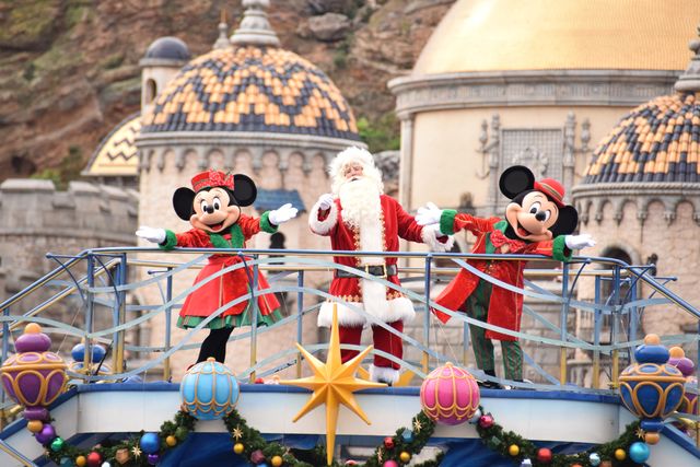 「ディズニー・クリスマス」パーク内の様子（15枚目）