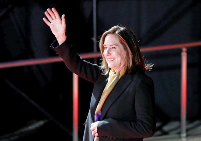 9月5日、米アカデミー賞を主催する映画芸術科学アカデミーは、人気SF映画シリーズ『スター・ウォーズ』のプロデューサー、キャスリーン・ケネディ(写真)やベテラン女優のシシリー・タイソン(93)に、長年の映画業界への貢献を称え名誉賞を授与すると発表した。写真は昨年12月撮影