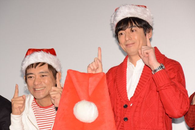 長澤まさみ、堀ちえみ、博多華丸・大吉らがサンタ帽を被って登場！『妖怪ウォッチ』初日舞台あいさつギャラリー（8枚目）