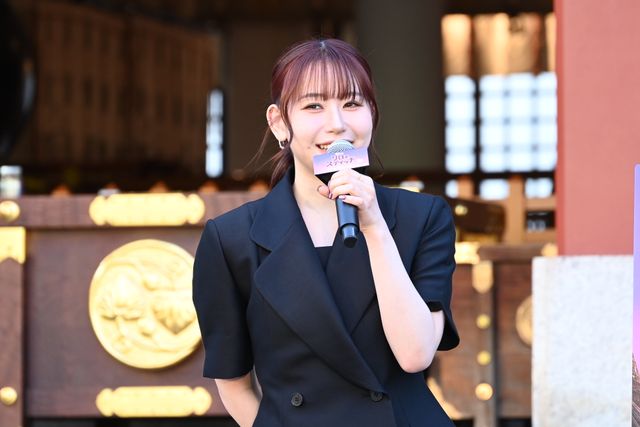 永尾柚乃＆MOMONA、キュートな共演！実写版『リロ＆スティッチ』大ヒット祈願イベント（6枚目）