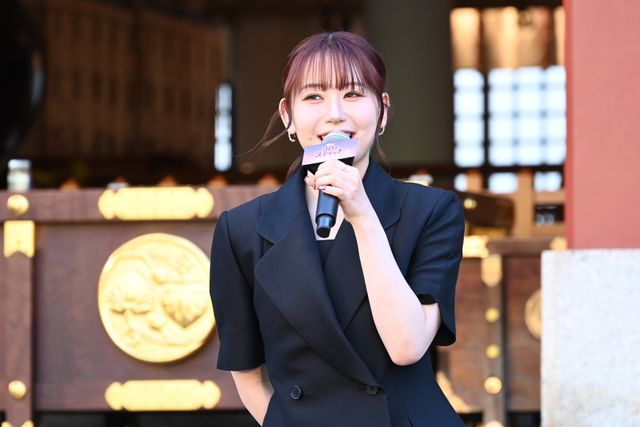 永尾柚乃＆MOMONA、キュートな共演！実写版『リロ＆スティッチ』大ヒット祈願イベント（7枚目）