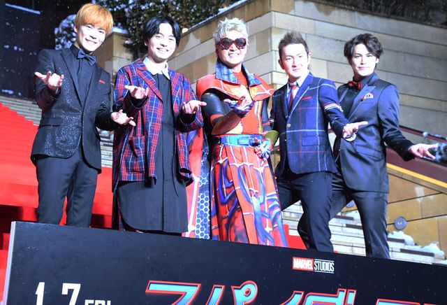 さすがBIGBOSS！新庄剛志、スパイダーマンスーツでド派手に登場（8枚目）