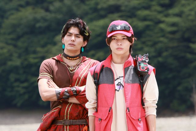 シャウトvsギリコ再び！「角醒ハンター オメガホーン」第4話場面写真（2枚目）