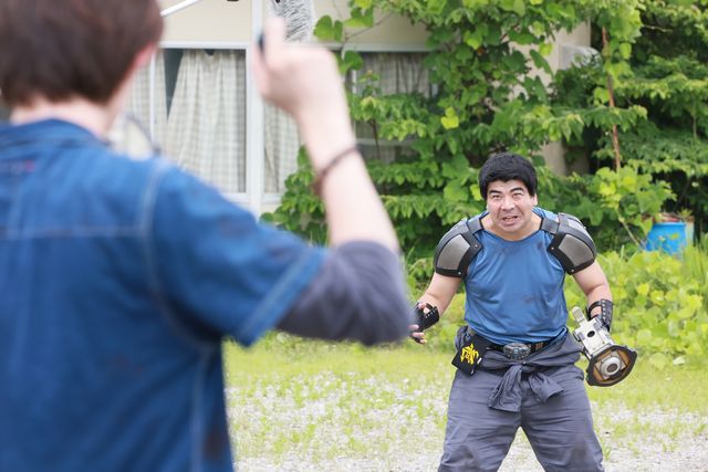シャウトvsギリコ再び！「角醒ハンター オメガホーン」第4話場面写真（3枚目）