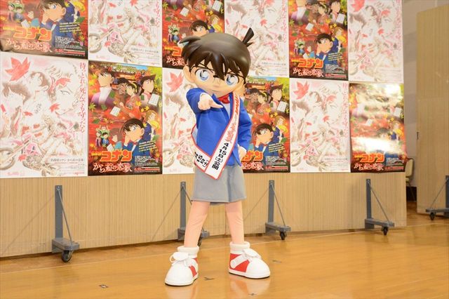 「コナン」ファンから憤怒のメッセージが送られてきたら…吉岡里帆＆宮川大輔、映画『名探偵コナン　から紅の恋歌（ラブレター）』公開アフレコ収録フォトギャラリー（5枚目）