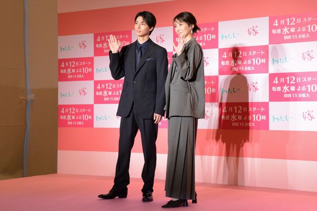 波瑠、高杉真宙、前田拳太郎が揃って登壇！ドラマ「わたしのお嫁くん」制作発表会見（6枚目）