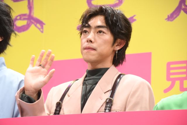 ムロツヨシ、岸井ゆきの、若葉竜也、吉村界人、柳俊太郎『神は見返りを求める』完成披露（9枚目）