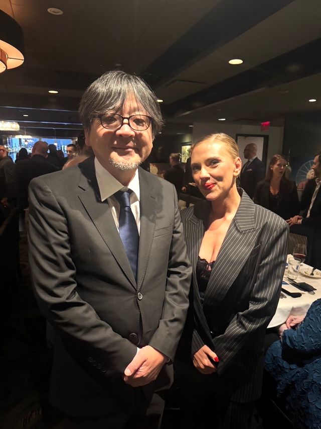 主人公と同じ名前！トロント国際映画祭での細田守監督＆スカーレット・ヨハンソン