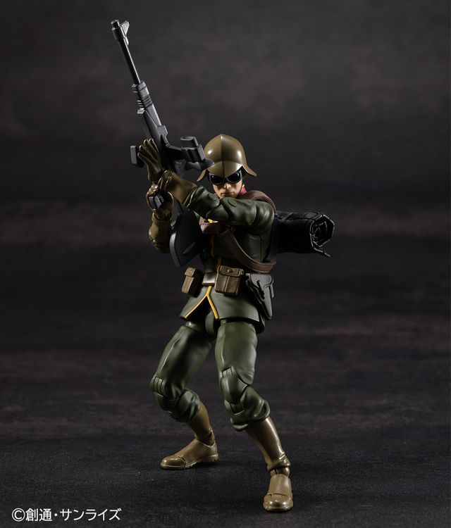 ジオン軍兵士をフィギュア化！「G.M.G.（ガンダムミリタリージェネレーション）ジオン公国軍 一般兵士Ａ、 一般兵士B、 一般兵士C」（2枚目）