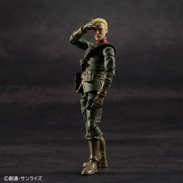 ジオン軍兵士をフィギュア化！「G.M.G.（ガンダムミリタリージェネレーション）ジオン公国軍 一般兵士Ａ、 一般兵士B、 一般兵士C」（4枚目）