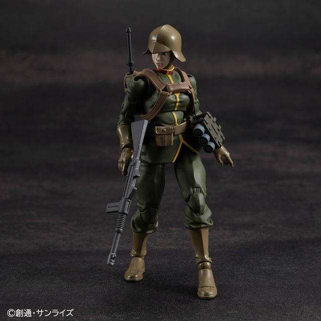 ジオン軍兵士をフィギュア化！「G.M.G.（ガンダムミリタリージェネレーション）ジオン公国軍 一般兵士Ａ、 一般兵士B、 一般兵士C」（6枚目）
