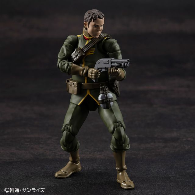ジオン軍兵士をフィギュア化！「G.M.G.（ガンダムミリタリージェネレーション）ジオン公国軍 一般兵士Ａ、 一般兵士B、 一般兵士C」（7枚目）