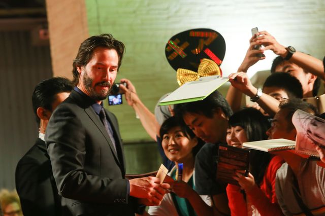 キアヌ・リーヴス、『ジョン・ウィック』ジャパンプレミアに登場！フォトギャラリー（11枚目）