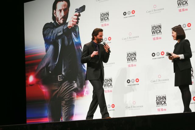 キアヌ・リーヴス、『ジョン・ウィック』ジャパンプレミアに登場！フォトギャラリー（12枚目）