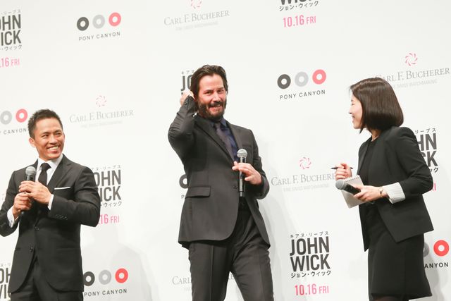 キアヌ・リーヴス、『ジョン・ウィック』ジャパンプレミアに登場！フォトギャラリー（17枚目）