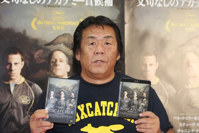 革命戦士・長州力！『フォックスキャッチャー』記者会見フォトギャラリー（4枚目）