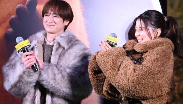 『私がビーバーになる時』で声優を務める宮田俊哉と芳根京子