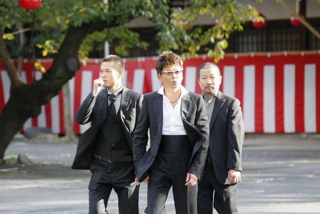 第1回京都国際映画祭レッドカーペットに登場した『Zアイランド』哀川翔、木村祐一、品川ヒロシ監督（3枚目）