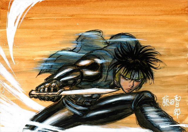 藤田和日郎が描く「スプリガン」御神苗優！：フォトギャラリー