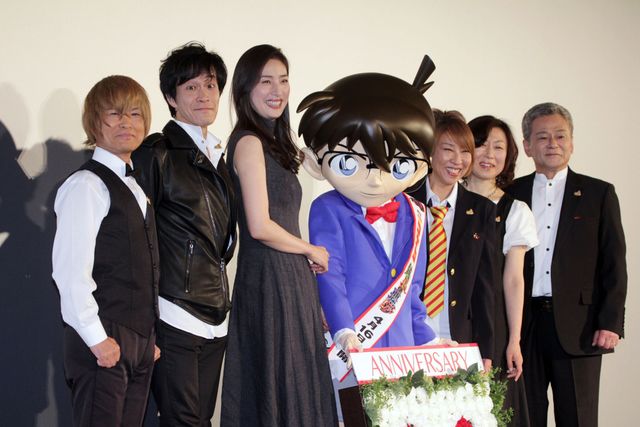 天海祐希と高山みなみ、池田秀一、古谷徹らベテラン声優が集結！『名探偵コナン　純黒の悪夢（ナイトメア）』初日舞台あいさつギャラリー：フォトギャラリー