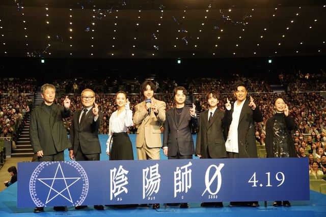 最高のショット！山崎賢人、染谷将太、奈緒、板垣李光人ら『陰陽師0』ジャパンプレミアに集結（6枚目）