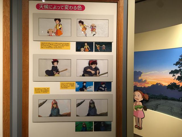 『となりのトトロ』『天空の城ラピュタ』『もののけ姫』…ジブリ美術館「映画を塗る仕事」展の内容（5枚目）