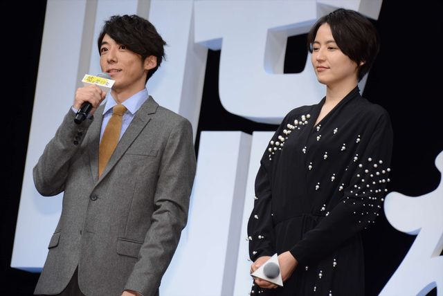 クシャリと笑う高橋一生＆長澤まさみがかわいい！『嘘を愛する女』完成披露舞台あいさつ（6枚目）