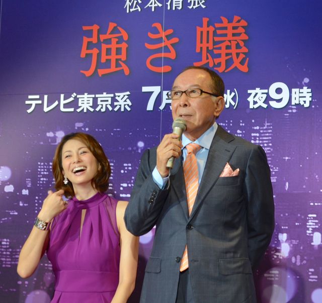 米倉涼子、悪女役にカイカン！「強き蟻」イベントフォトギャラリー（5枚目）