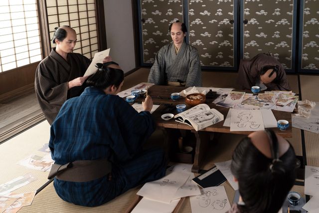 写楽の正体巡り衝撃展開！「べらぼう」第45回場面写真（3枚目）