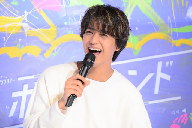 高橋海人の癒しスマイル！ドラマ「ボーイフレンド降臨！」制作発表記者会見：フォトギャラリー