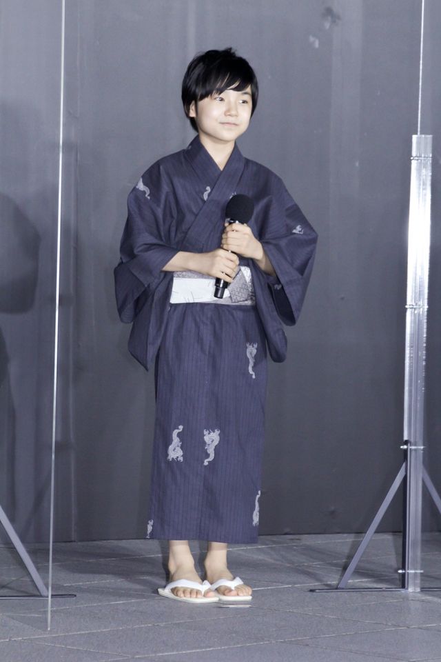 寺田心＆杉咲花が浴衣姿で神田明神に！『妖怪大戦争　ガーディアンズ』大魔神復活イベント（2枚目）