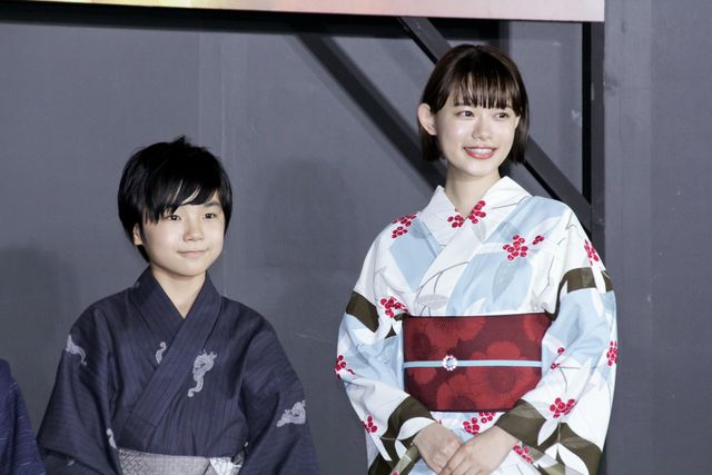 寺田心＆杉咲花が浴衣姿で神田明神に！『妖怪大戦争　ガーディアンズ』大魔神復活イベント（4枚目）