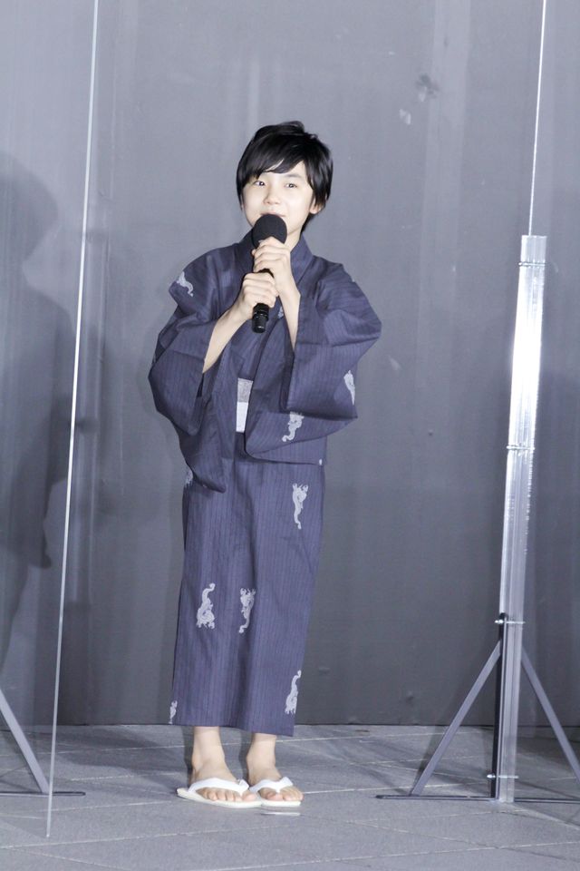 寺田心＆杉咲花が浴衣姿で神田明神に！『妖怪大戦争　ガーディアンズ』大魔神復活イベント（14枚目）